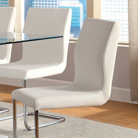 LODIA I SIDE CHAIR WHITE